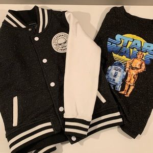 5T Star Wars StormTrooper jacket and T-shirt